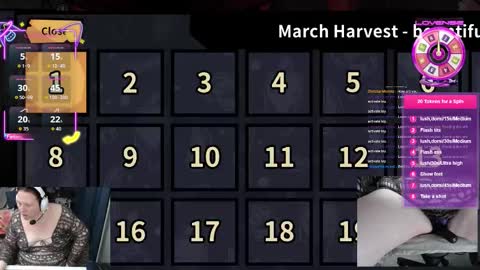 VelvetineSiren online show from March 22, 10:29 am