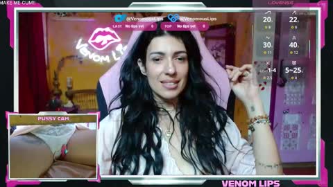 VenomLips online show from October 8, 1:31 pm