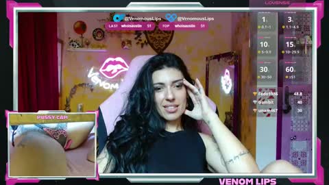 VenomLips online show from October 13, 2:39 pm