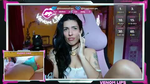 VenomLips online show from October 22, 1:44 pm