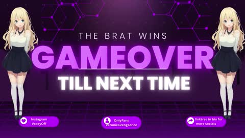 Snapshot of veronikavengeance chatting on October 25, 10:59 pm VeronikaVengeance online show from October 25, 10:59 pm