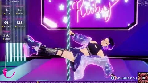 Vex Ruby online show from January 11, 1:10 am