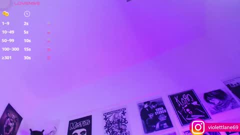 Snapshot of violettlane chatting on January 17, 2:18 am Violeta online show from January 17, 2:18 am