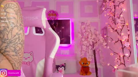 Snapshot of violettlane chatting on December 19, 1:51 pm Violeta online show from December 19, 1:51 pm