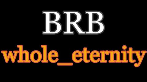 Snapshot of whole_eternity chatting on December 13, 1:12 pm Abby online show from December 13, 1:12 pm