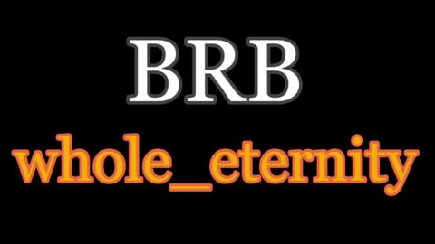 Snapshot of whole_eternity chatting on February 1, 10:15 am Abby online show from February 1, 10:15 am