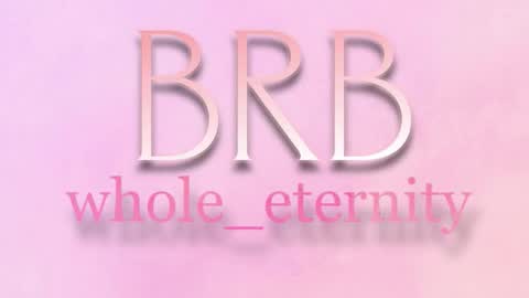 Snapshot of whole_eternity chatting on September 12, 12:49 pm Abby online show from September 12, 12:49 pm