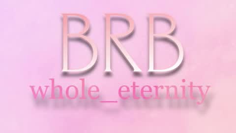 Snapshot of whole_eternity chatting on September 24, 7:44 am Abby online show from September 24, 7:44 am