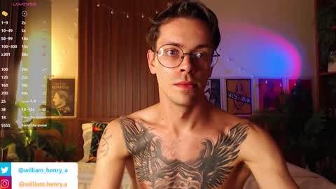 Snapshot of william_henry_a chatting on February 5, 1:38 pm William online show from February 5, 1:38 pm