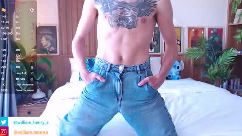 Snapshot of william_henry_a chatting on February 20, 6:26 am William online show from February 20, 6:26 am