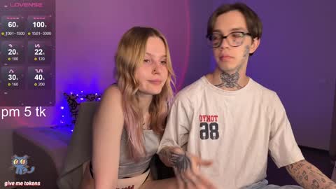 Arnika and Simon online show from February 3, 8:35 pm