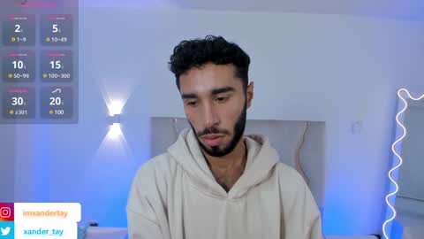 Snapshot of xander_tay chatting on February 1, 7:23 pm ISSANDER online show from February 1, 7:23 pm