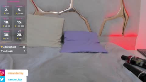 Snapshot of xander_tay chatting on February 6, 11:04 pm ISSANDER online show from February 6, 11:04 pm