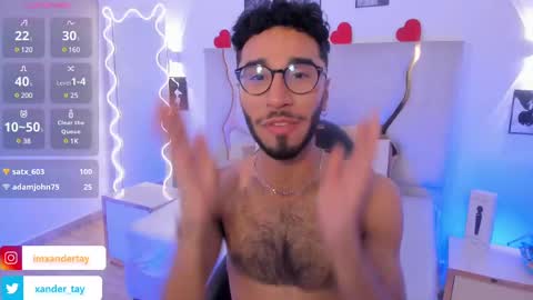 Snapshot of xander_tay chatting on February 25, 7:58 pm ISSANDER online show from February 25, 7:58 pm