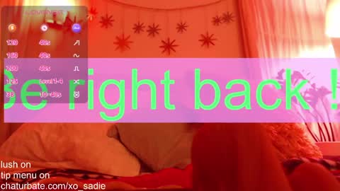 Xo Sadie online show from March 30, 6:14 am