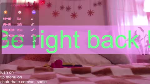 Xo Sadie online show from April 12, 1:54 am