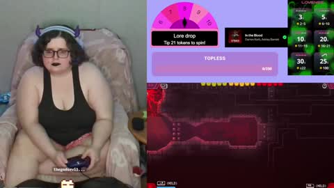 Snapshot of xonerdykitty chatting on February 4, 5:53 am Nerdykitty online show from February 4, 5:53 am