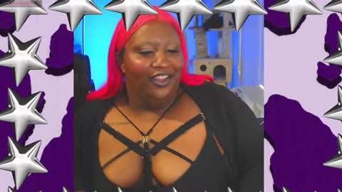 Snapshot of xxmoniquestarrxx chatting on March 12, 10:38 pm Thee Baddest BBW online show from March 12, 10:38 pm