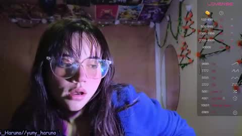 Snapshot of yuny_haruno chatting on December 29, 12:23 pm Haruno online show from December 29, 12:23 pm