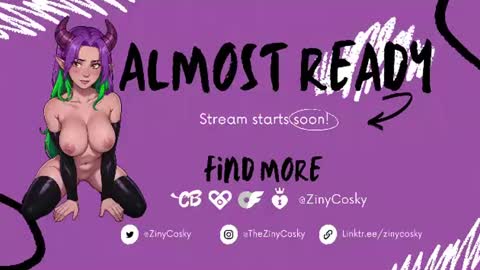 Snapshot of ziny_cosky chatting on June 27, 11:43 pm Ziny Cosky online show from June 27, 11:43 pm