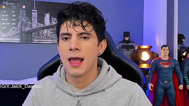 Snapshot of Jeick-Dawson chatting on October 2, 1:34 am Jeick-Dawson online show from October 2, 1:34 am