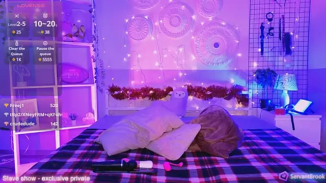 Snapshot of ServantBrook chatting on December 20, 11:00 am ServantBrook online show from December 20, 11:00 am