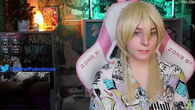 ShiroiFubuki online show from December 23, 6:37 pm