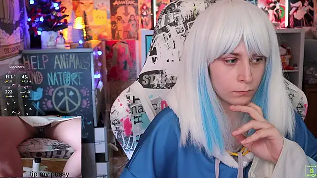 ShiroiFubuki online show from January 20, 12:49 pm