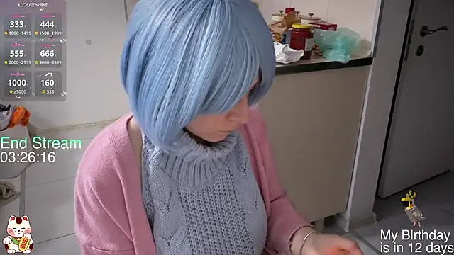 ShiroiFubuki online show from February 8, 6:06 am