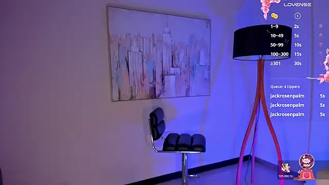 Snapshot of DannaCruz chatting on February 4, 1:02 am DannaCruz online show from February 4, 1:02 am