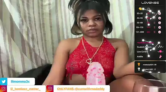 lil momma420 online show from January 20, 1:39 am