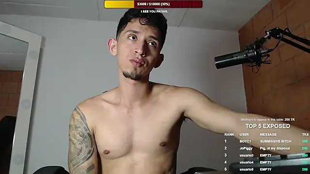 stevenSEX123 online show from April 1, 3:18 am