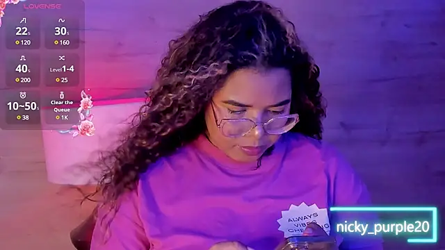  nickypurple  online show from February 3, 12:25 pm