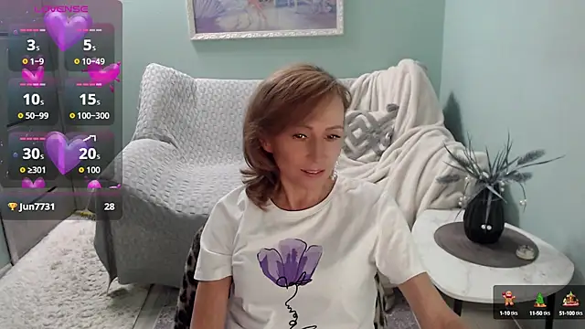 Snapshot of HornyMilf_777 chatting on October 5, 6:23 am HornyMilf 777 online show from October 5, 6:23 am