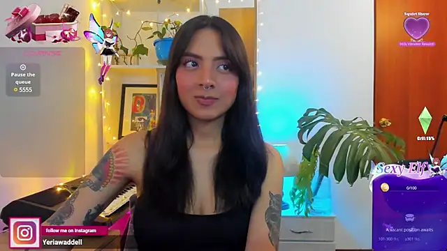 Yeriawaddell  online show from December 6, 12:45 am