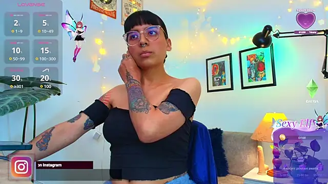 Yeriawaddell  online show from March 12, 6:55 pm