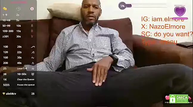 Snapshot of elmorenazost chatting on January 29, 3:33 am elmorenazost online show from January 29, 3:33 am