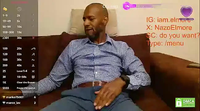 Snapshot of elmorenazost chatting on January 31, 2:37 am elmorenazost online show from January 31, 2:37 am