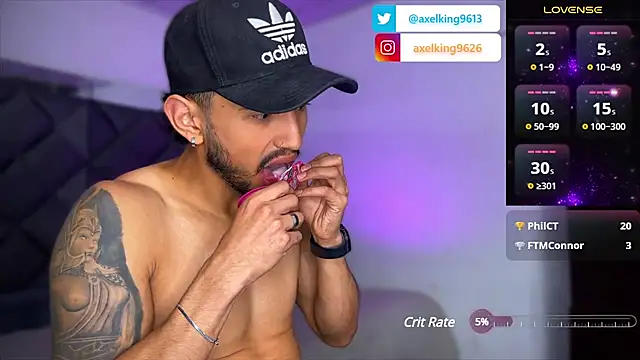 AxelKing1326 online show from January 19, 12:49 am