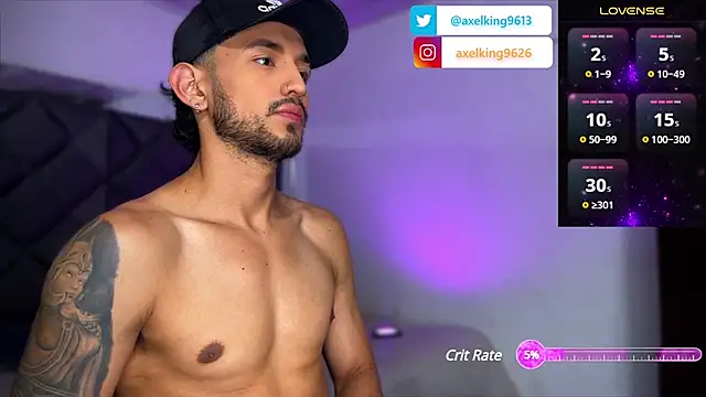 AxelKing1326 online show from February 5, 10:01 pm