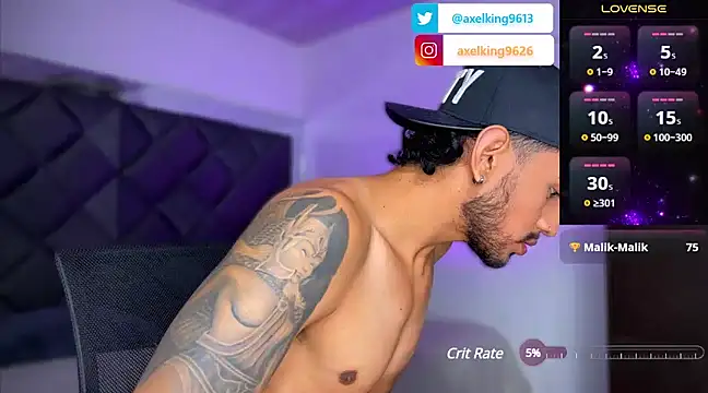 AxelKing1326 online show from February 12, 12:58 am