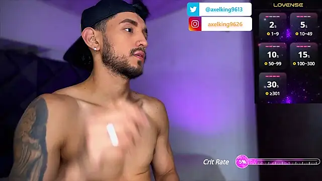 AxelKing1326 online show from February 14, 9:53 pm