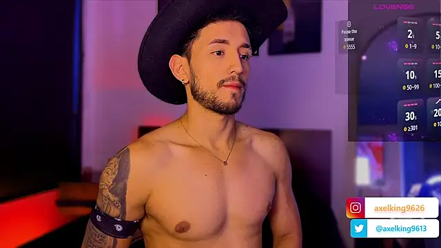 AxelKing1326 online show from February 17, 9:54 pm