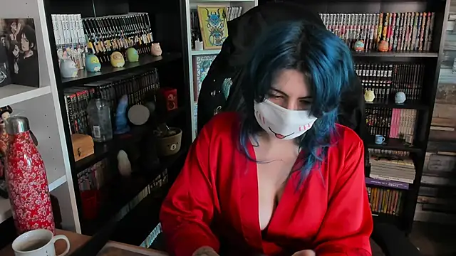 Snapshot of _Satsuki_ chatting on February 14, 2:44 pm  Satsuki  online show from February 14, 2:44 pm