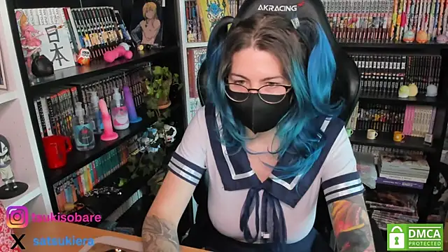 Snapshot of _Satsuki_ chatting on September 12, 2:06 pm  Satsuki  online show from September 12, 2:06 pm