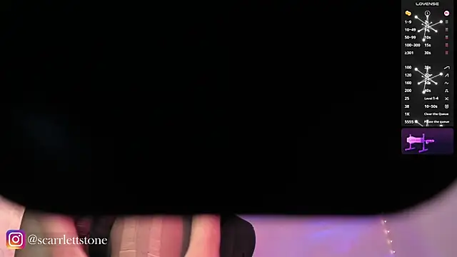 Snapshot of ScarlettStonne chatting on December 16, 5:49 am ScarlettStonne online show from December 16, 5:49 am