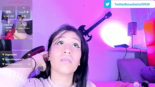 Snapshot of Sasha-sweet chatting on January 7, 1:41 am Sasha-sweet online show from January 7, 1:41 am