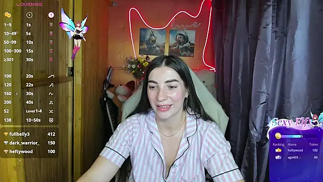 Fiery Brunette  online show from January 1, 10:00 am