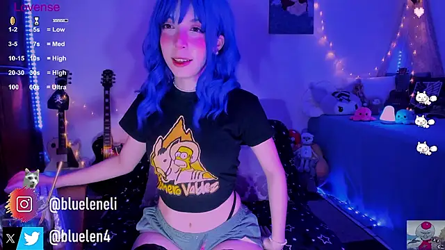 bluelen online show from February 1, 8:29 am