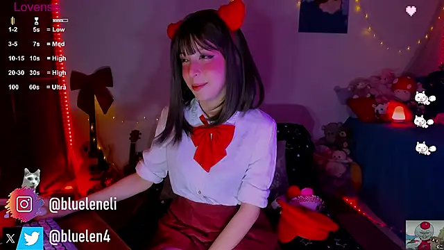 bluelen online show from February 16, 8:10 am